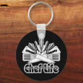 Keukengerei: keukengerei sleutelhanger (Voorkant)