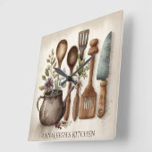  keukengerei Land Boerderij Naam Vierkante Klok (Hoek)