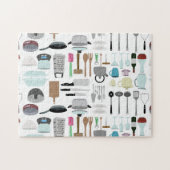 keukengerei legpuzzel (Horizontaal)