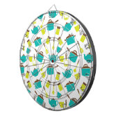 Keukengerei, met de klok mee, messenmakerswerk, ke dartbord (Voorkant Rechts)