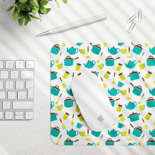 Keukengerei, met de klok mee, messenmakerswerk, ke muismat