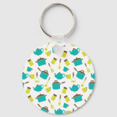 Keukengerei, met de klok mee, messenmakerswerk, ke sleutelhanger (Voorkant)