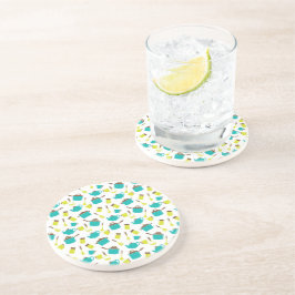 Keukengerei, met de klok mee, messenmakerswerk, ke zandsteen onderzetter