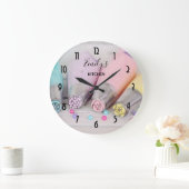 Keukengerei met verkleurde pennen grote klok (Huis)