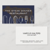 Keukengerei | Rundvleesdiagram Visitekaartje (Voorkant / Achterkant)