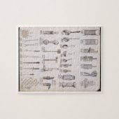 Keukengerei, uit een handelscatalogus van de huisd legpuzzel (Horizontaal)