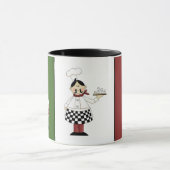 Keukengerei van de Italiaanse chef-kok mok (Midden)