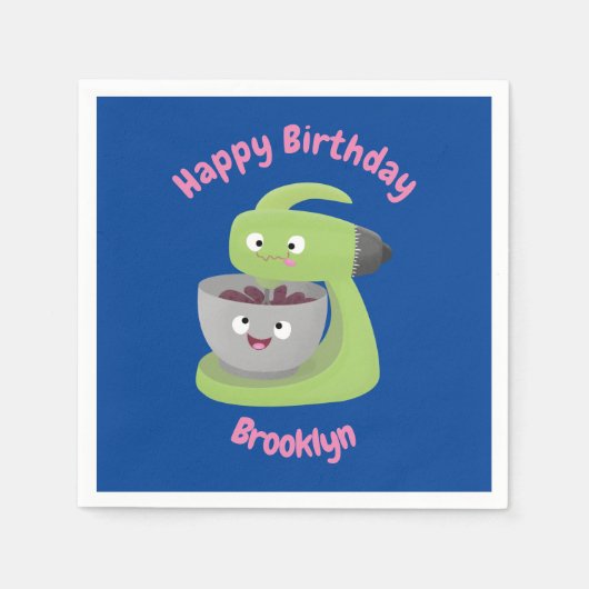 Keukengerei voor cartoons servet (Voorkant)