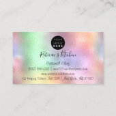 keukengerei voor catering visitekaartje (Achterkant)