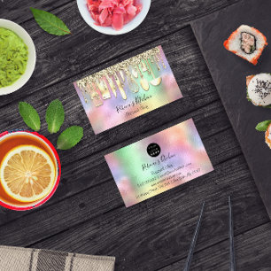 keukengerei voor catering visitekaartje