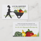 keukengerei voor dames en heren visitekaartje (Voorkant / Achterkant)