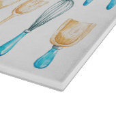 Keukengerei voor glas snijplank (Hoek)