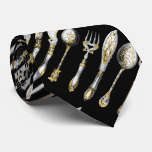 Keukengerei voor keukengerei voor kookmessenmakers stropdas