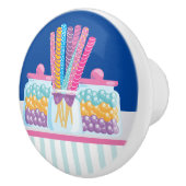 keukengerei voor schattig snoep keramische knop (Rechts)