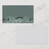 keukengerei voor sierdoeleinden visitekaartje groe (Voorkant / Achterkant)