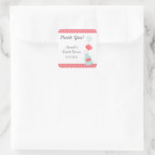 Keukengerei Vrijgezellenfeest Dank u Stickers (Tas)