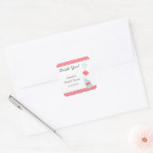 Keukengerei Vrijgezellenfeest Dank u Stickers (Envelop)