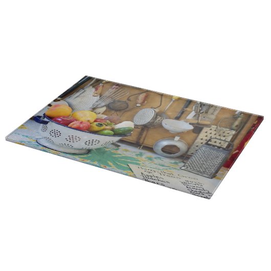 Keukenglazen snijvlak 15 x 11 inch snijplank (Hoek)