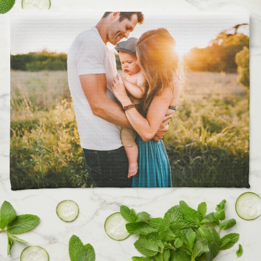 Keukenhanddoek 2 Fotosjabloon (Gevouwen)