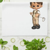 keukenhanddoek 2 - Gepersonaliseerd (Gevouwen)