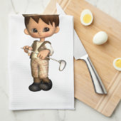 keukenhanddoek 2 - Gepersonaliseerd (Quarter Fold)