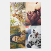 keukenhanddoek 4 Fotosjabloon (Verticaal)