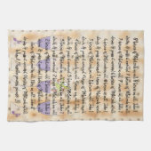 Keukenhanddoek "8 dozen van Matzah in alle " (Horizontaal)