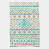 Keukenhanddoek/Aztec Tribal Theedoek (Verticaal)