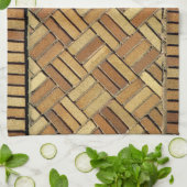 Keukenhanddoek - Bakkerpatroon (Gevouwen)