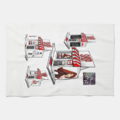 Keukenhanddoek Beauty Salon (Horizontaal)