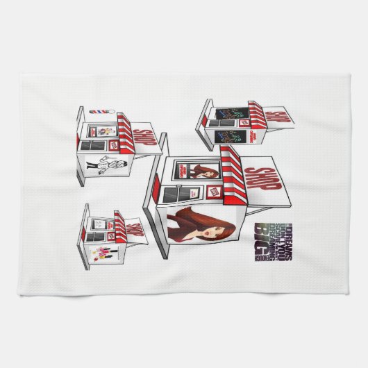 Keukenhanddoek Beauty Salon (Horizontaal)