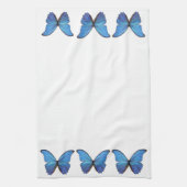 Keukenhanddoek Blauwe Morpho Vlinders (Verticaal)