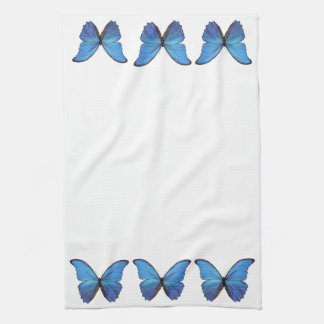 Keukenhanddoek Blauwe Morpho Vlinders