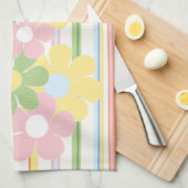 Keukenhanddoek "Bloemen en tapijten" (Quarter Fold)