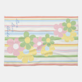 Keukenhanddoek "Bloemen en tapijten" (Horizontaal)