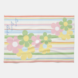 Keukenhanddoek "Bloemen en tapijten"