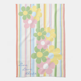 Keukenhanddoek "Bloemen en tapijten"