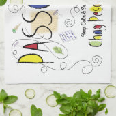 Keukenhanddoek "Chag Pesach Sameach" (Gevouwen)