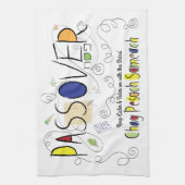 Keukenhanddoek "Chag Pesach Sameach" (Verticaal)