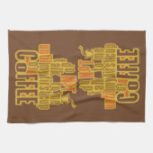 Keukenhanddoek COFFEE EERSTE (Horizontaal)