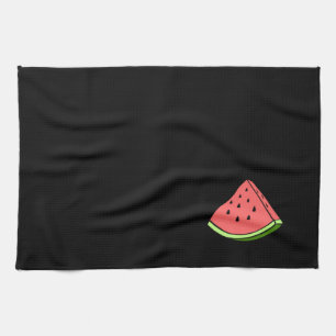 Keukenhanddoek collectie roze watermeloen