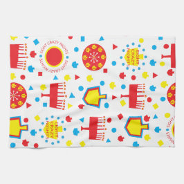 Keukenhanddoek "COLORFUL CRAZY 8"