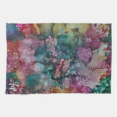 Keukenhanddoek "Colour Burst Inkblot" (Horizontaal)