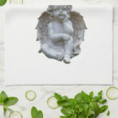Keukenhanddoek engel St. Patrick's Day (Gevouwen)