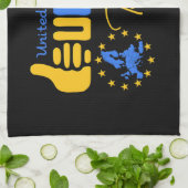 keukenhanddoek EUROPE ROCKS (Gevouwen)
