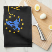 keukenhanddoek EUROPE ROCKS (Quarter Fold)