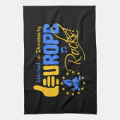 keukenhanddoek EUROPE ROCKS (Verticaal)