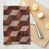 Keukenhanddoek - Faux Inleghout (Quarter Fold)