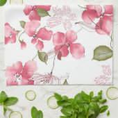 Keukenhanddoek/Floral Theedoek (Gevouwen)