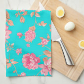 Keukenhanddoek/Floral Theedoek (Quarter Fold)